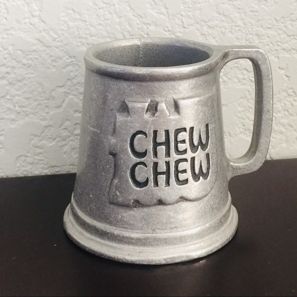 Vintage train mug, chew chew choo choo